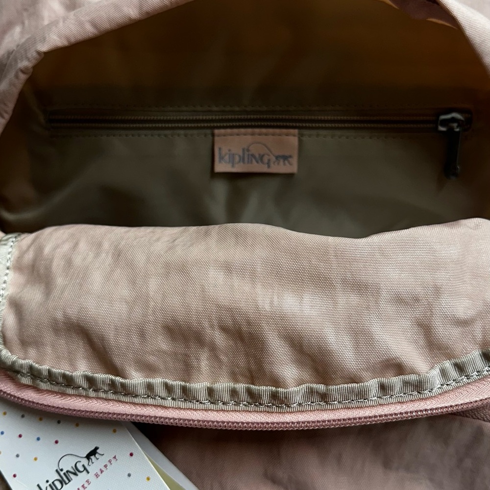 Kipling Light Pink Everyday Ridge Backpack - Picture 5 of 5